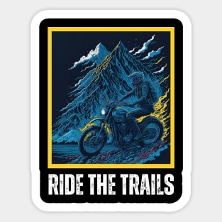 Motocross Trails Sticker